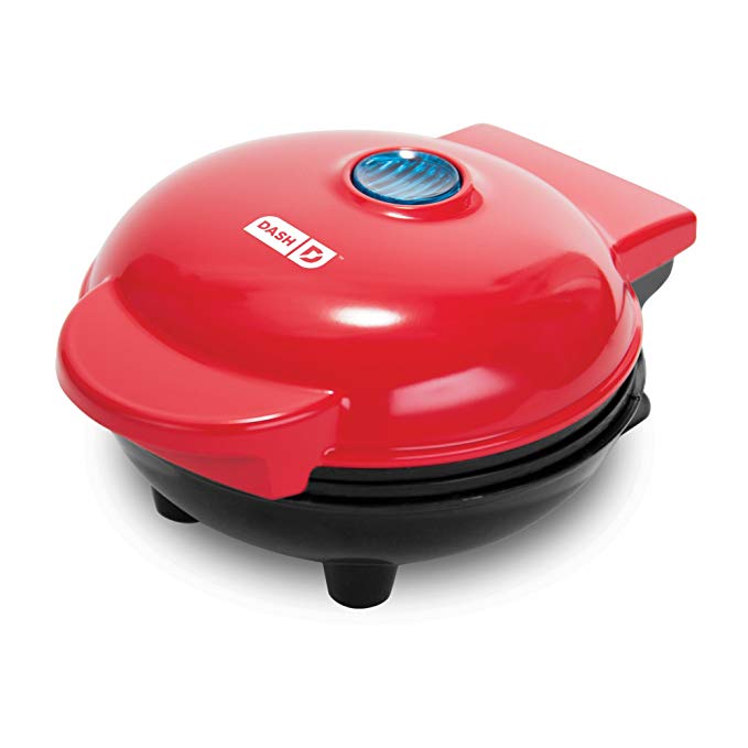 Rise by Dash Mini Waffle Maker, Red